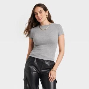 Gray Women's Top